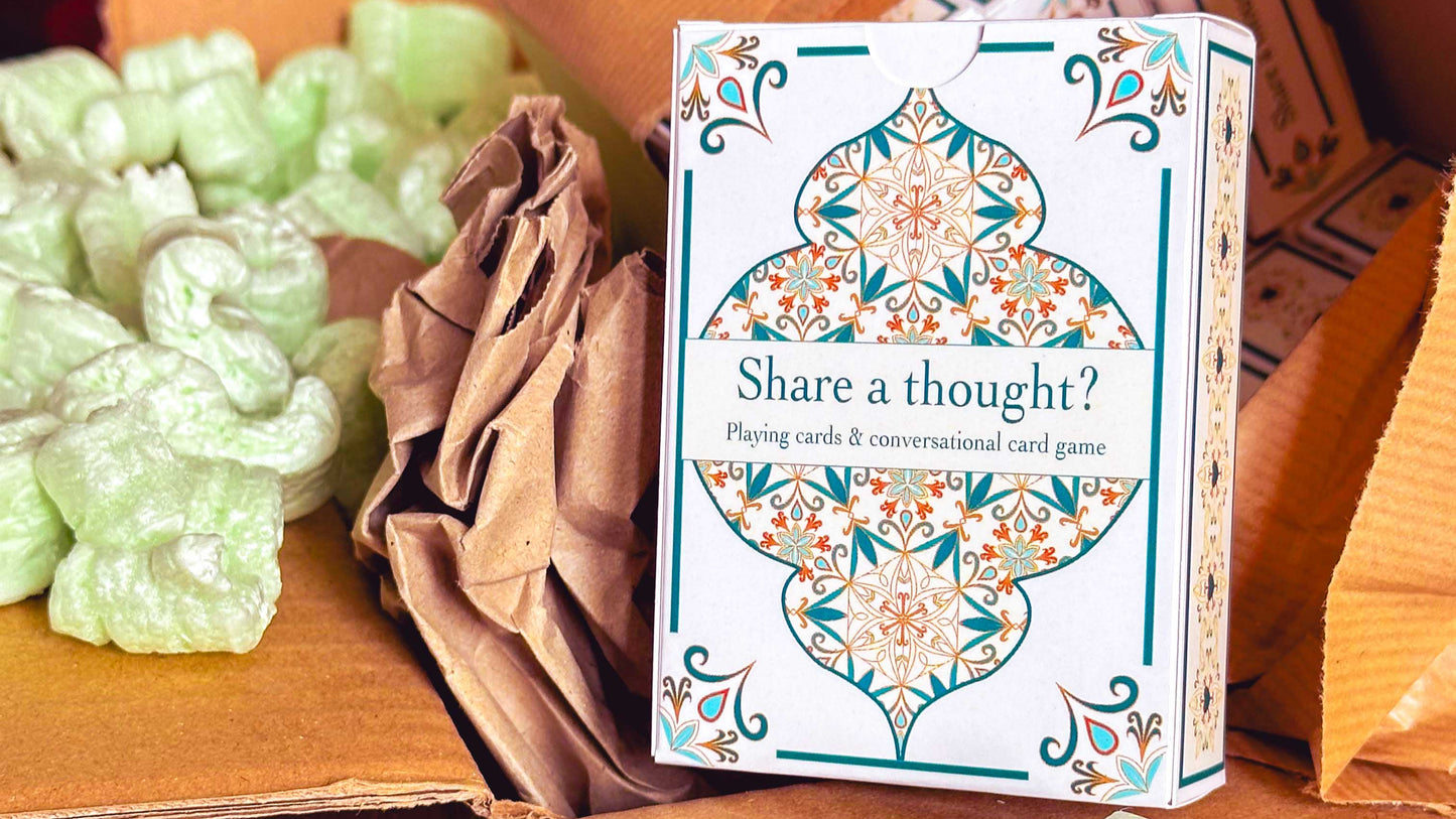 Share a thought? Conversational Card Game
