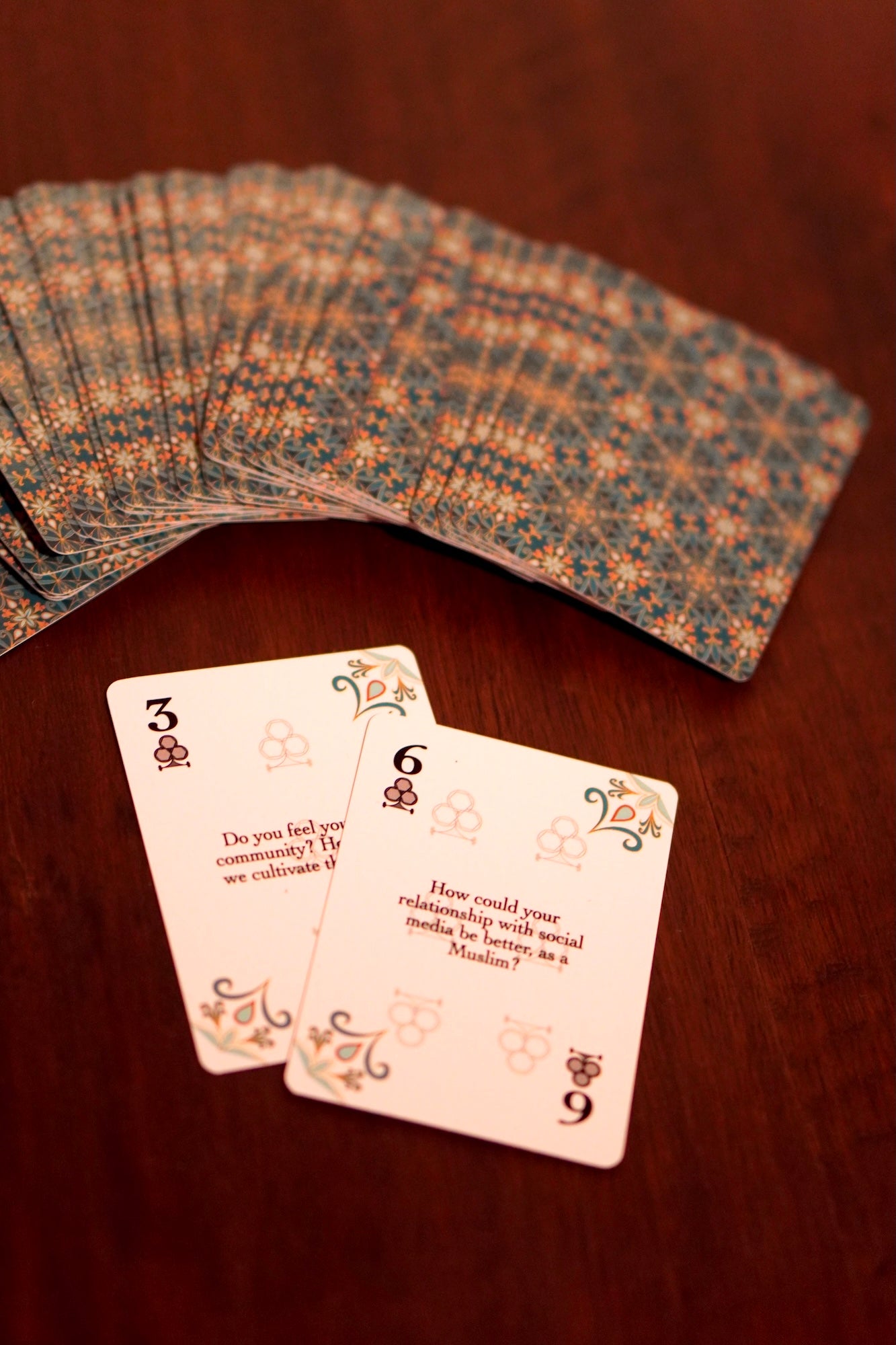 Share a thought? Conversational Card Game