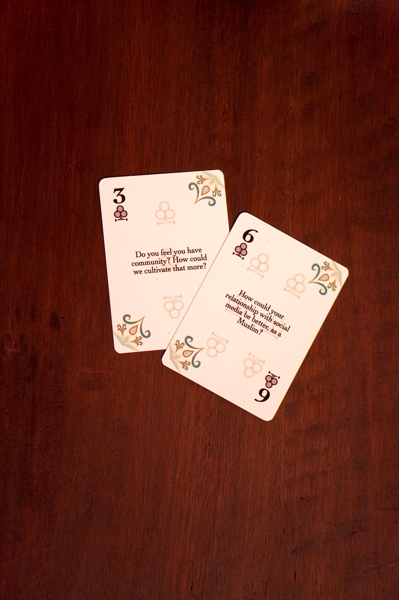 Share a thought? Conversational Card Game