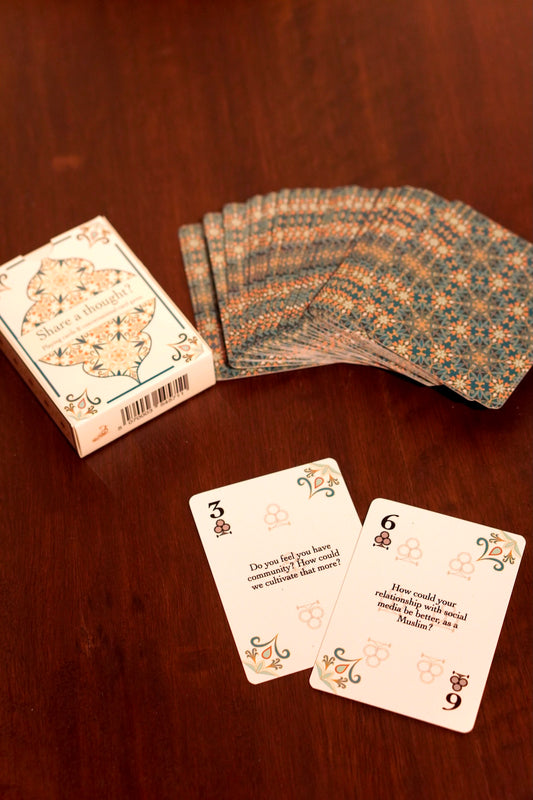 Share a thought? Conversational Card Game