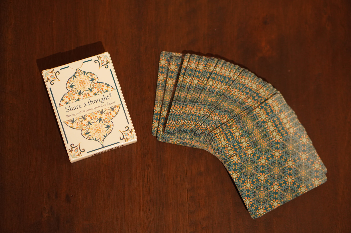 Share a thought? Conversational Card Game