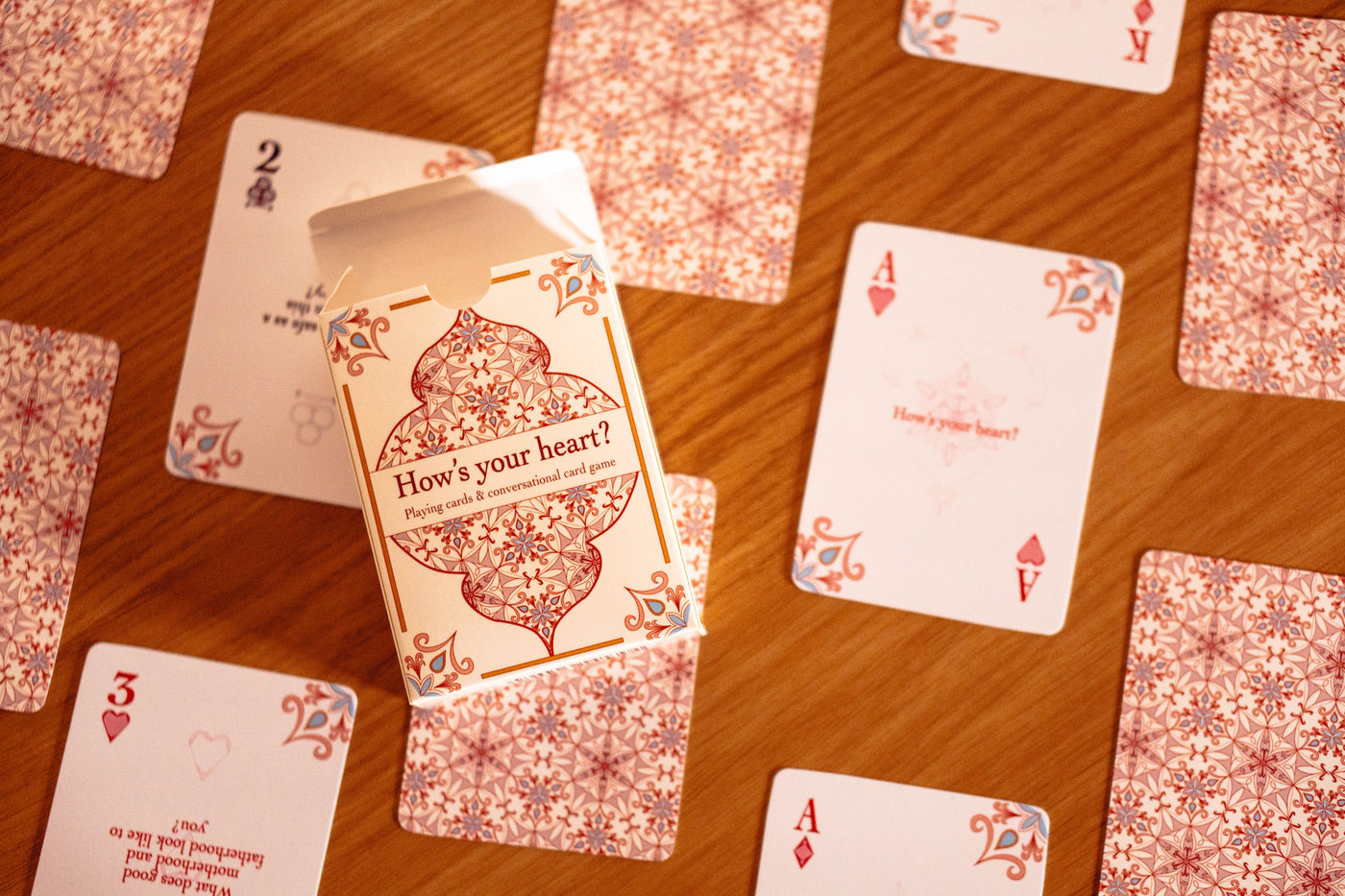 How's your heart? Conversational Card Game