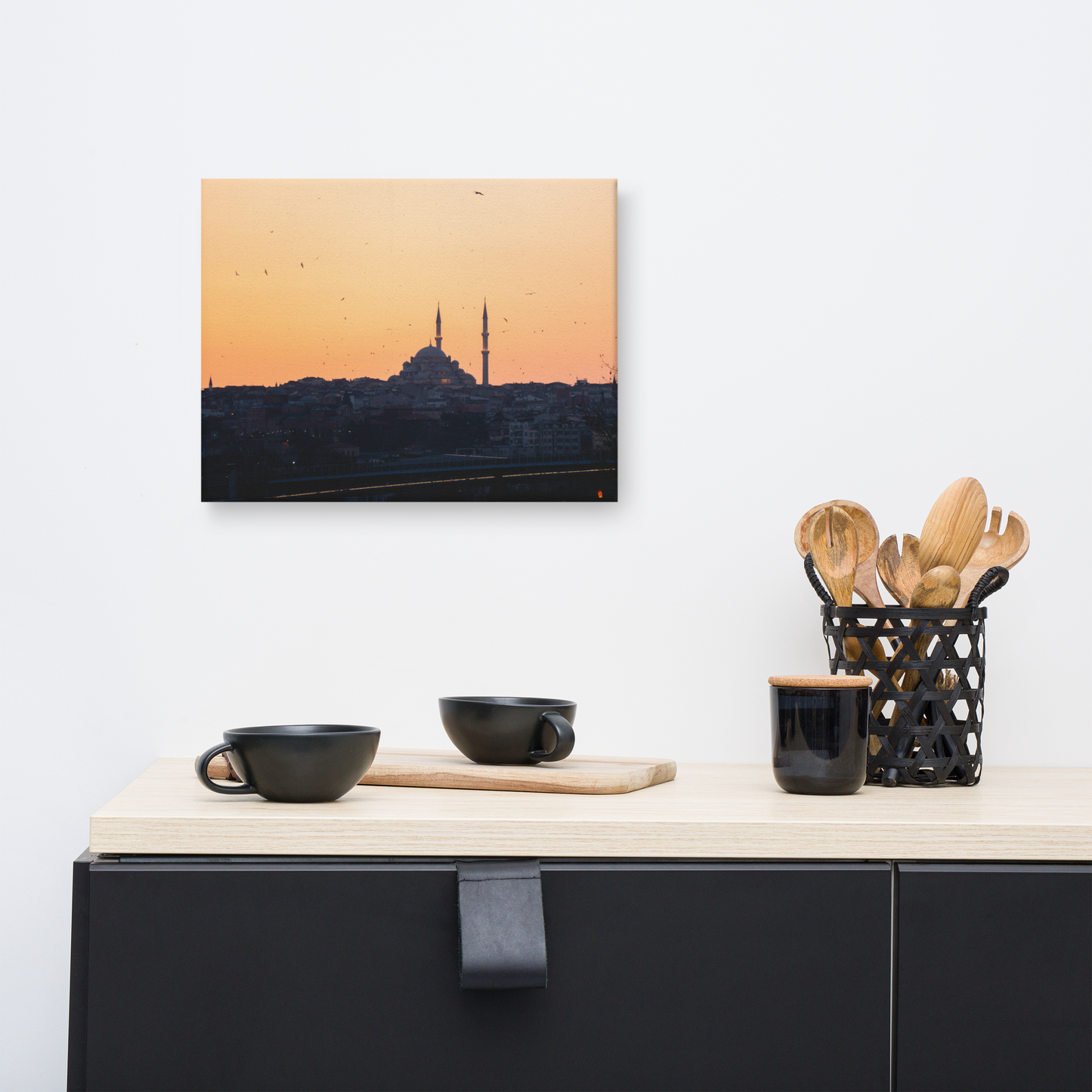 Eternal Elegance: Mosque at Sunset